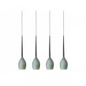 Lustra moderna Izza 4 Olive
