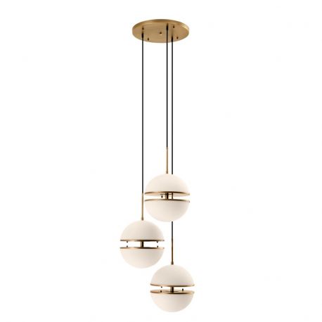 Pendule, Lustre suspendate - Lustra cu 3 pendule design LUX Spiridon