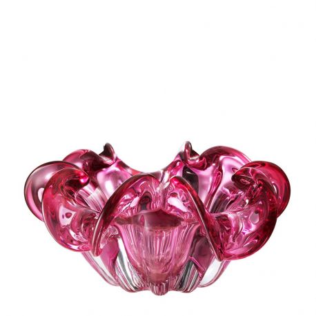 Decoratiuni - Vas decorativ design elegant Triada roz