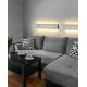 Aplice, corpuri de iluminat pentru pereti - Aplica LED moderna design minimalist NORMAN WHITE M