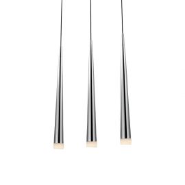 Pendule, Lustre suspendate - Lustra design modern Stylo 3 chrome