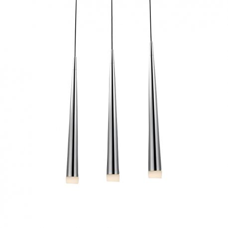 Pendule, Lustre suspendate - Lustra design modern Stylo 3 chrome