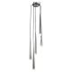 Pendule, Lustre suspendate - Lustra design modern Stylo 5 chrome