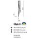 Pendule, Lustre suspendate - Lustra design modern Stylo 8 black