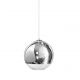 Pendule, Lustre suspendate - Pendul design modern 25cm Silver Ball