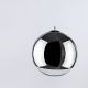 Pendule, Lustre suspendate - Pendul design modern 18cm Silver Ball