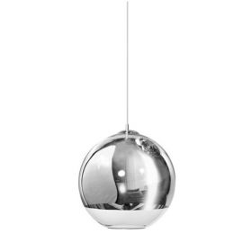 Pendule, Lustre suspendate - Pendul design modern 35cm Silver Ball