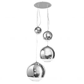 Pendule, Lustre suspendate - Lustra design modern Silver Ball 4