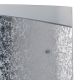 Aplice, corpuri de iluminat pentru pereti - Aplica eleganta design modern Paris argintiu, 45x25cm