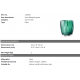 Vaze - Vas decorativ design elegant Marquis verde