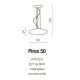 Pendule, Lustre suspendate - Lustra design modern 50cm Pires