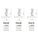 Pendule, Lustre suspendate - Lustra design modern 60cm Pires