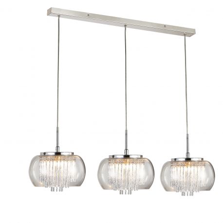 Pendule, Lustre suspendate - Lustra moderna suspendata design elegant Rego 3 LINE