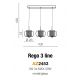 Pendule, Lustre suspendate - Lustra moderna suspendata design elegant Rego 3 LINE