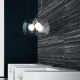 Pendule, Lustre suspendate - Lustra moderna design elegant 40cm Cosmo Clear