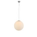 Pendul stil modern 25cm Ball alb