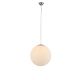Pendule, Lustre suspendate - Pendul stil modern 25cm Ball alb