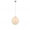 Pendul stil modern 25cm Ball alb