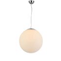 Lustra / Pendul stil modern 40cm Ball alb