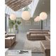 Pendule, Lustre suspendate - Lustra / Pendul stil modern 50cm Ball alb