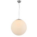 Lustra / Pendul stil modern 50cm Ball alb