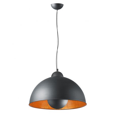 Pendule, Lustre suspendate - Lustra/Pendul metalic design modern 53cm TOMA BLACK