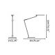 Lampi birou - Lampa LED office design minimalist ITO