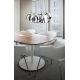 Pendule, Lustre suspendate - Lustra design modern Noa 7 chrome/white