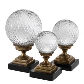 Set de 3 obiecte decorative LUX Divani