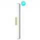 Aplice, corpuri de iluminat pentru pereti - Aplica LED design modern Dubai 45cm
