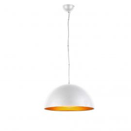 Pendule, Lustre suspendate - Lustra / Pendul modern design nordic 40cm MODENA alb/auriu
