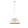 Lustra / Pendul modern design nordic 40cm MODENA alb/auriu