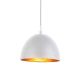 Pendule, Lustre suspendate - Lustra / Pendul modern design nordic 40cm MODENA alb/auriu