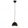 Pendul modern design nordic 18cm MODENA negru/auriu