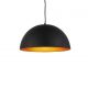 Pendule, Lustre suspendate - Pendul modern design nordic 18cm MODENA negru/auriu