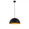 Lustra / Pendul modern design nordic 40cm MODENA negru/auriu
