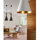 Pendule, Lustre suspendate - Pendul modern design nordic VITA alb/auriu