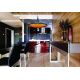 Pendule, Lustre suspendate - Lustra / Pendul metal design retro CHINK negru/auriu