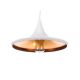 Pendule, Lustre suspendate - Lustra / Pendul metal design retro CHINK alb/auriu