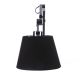 Aplice, corpuri de iluminat pentru pereti - Aplica perete directionabila design modern ZYTA S neagra