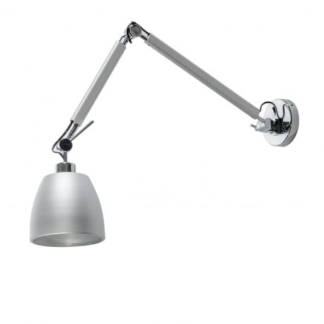 Aplice, corpuri de iluminat pentru pereti - Aplica perete directionabila design modern ZYTA S ALU aluminiu