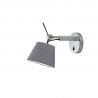 Aplica perete directionabila design modern ZYTA XS ALU gri