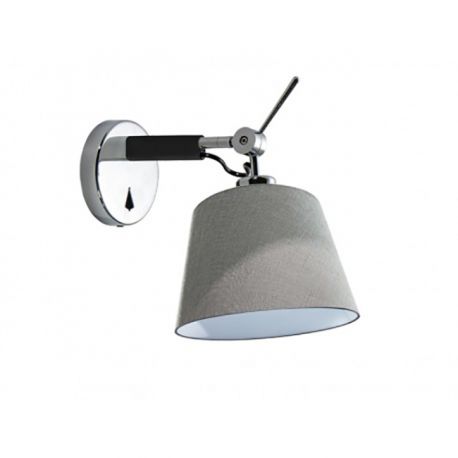 Aplice, corpuri de iluminat pentru pereti - Aplica directionabila design modern ZYTA XS gri