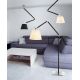 Lampadare - Lampadar directionabil design modern ZYTA L ALU aluminiu