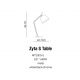 Veioze - Veioza directionabila design modern ZYTA S neagra