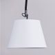 Pendule, Lustre suspendate - Pendul directionabil design modern ZYTA S alb