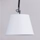 Pendule, Lustre suspendate - Pendul directionabil design modern ZYTA M alb