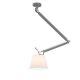 Pendule, Lustre suspendate - Pendul directionabil design modern ZYTA M ALU alb