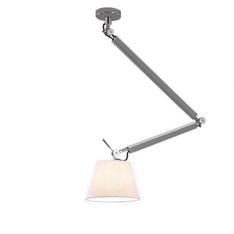 Pendule, Lustre suspendate - Pendul directionabil design modern ZYTA M ALU alb