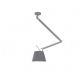 Pendule, Lustre suspendate - Pendul directionabil design modern ZYTA M ALU gri